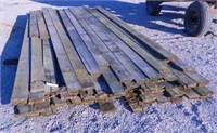 (108) pieces of 6" wide lumber, various lengths