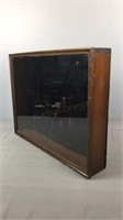 19x25x5 Wood/glass Display Case