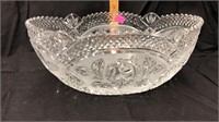 11 inch glass oval dish