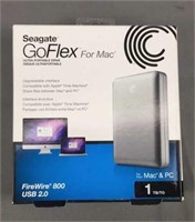 New Seagate Go Flex 1 Tb Hard Drive For Mac Sealed