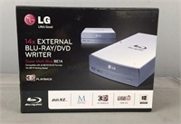 Lg 14x External Blue-ray/dvd Writer Lot 1 Of 2