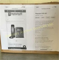 Polycom VVX 401 
Business Media Phone...