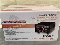 Pyramid Power Supply 5 AMP 
Fully Regulated..