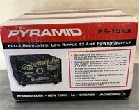 Pyramid Power Supply 
12 AMP 
Fully Regulated...