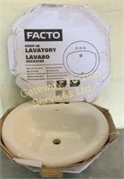 Facto Drop in Bathroom Sink 
Round Design...