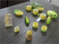 COLLECTION OF "CORN" SERVING DISHES