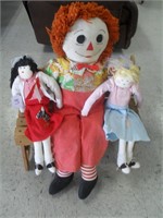 3 COLLECTIBLE DOLLS