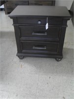 THREE DRAWER NIGHT STAND-SCRATCHED