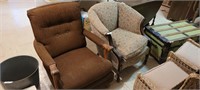 (2) vintage chairs