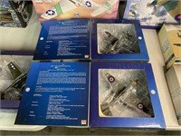 1/48 Scale Spitfire Diecast Model Airplanes (2)