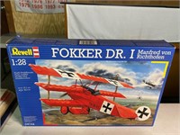 1/28 Scale Revell Fokker DR. I Model Kit