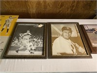 Ted Williams Boston Red Sox Framed Photo Copies