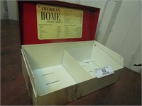 Vintage Metal Kitchen Storage Box
