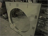 Large Metal Framed Mirror
