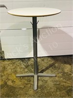 Single pedestal 41" tall table w/ 28" top
