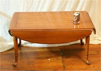 Folding Sides Wood Coffee Table