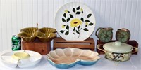 Mid-Century Ceramic Pottery Kitchen Serving Ware