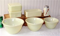Nesting Mixing Bowls w Refrigerator Canisters