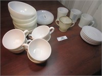Mixed Lot of White China Pieces