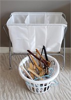Laundry Organizer, Basket, Hangers