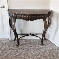 Curved Leg Entry Table