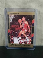 Rare Michael Jordan Slam Dunk Basketball Card