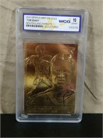 WCG Graded 10 Gem MT 23Kt Gold Tom Brady Card
