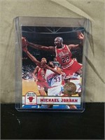 Rare 1993 Michael Jordan NBA Hoops "Gold" Card