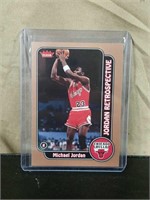 Rare Michael Jordan 2009 Fleer Retrospective Card