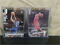 (2) Mint Zion Williamson Rookie Basketball Cards