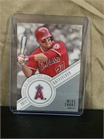 Rare Mint 2014 Topps Mike Trout Rookie Cup Card