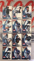(12) 1998 Pepsi Mariners Cards