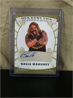 2016 Leaf ECW Balls Mahoney Autographed Card