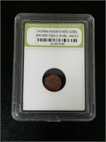 Roman Widow Mite Sized Bronze Coin