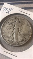 1935 P Walking Liberty Half Dollar