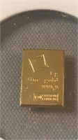 1 gram Gold Bar .999 #1
