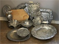 Pewter Platters & More includes Arthur Court