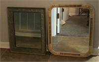 Metal & Wood Framed Mirrors