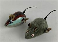 Wind-Up Toy Mice, Lot of 2