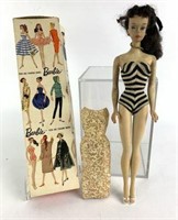 Vintage Barbie with Black Label Dress
