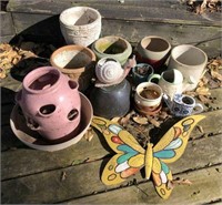 Assorted Planters & More