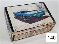 1968 Camaro SS Customizing Model Car Kit