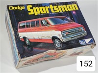 Dodge Sportman Van Model Kit