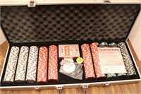 Unused Texas Hold'em PokerChip Set