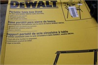 DeWalt Portable Table Saw Stand in Box