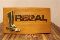 Regal Boot Sign-Wooden