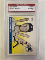 2008 Mickey Mantle Card