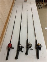 4 Rod and Reels