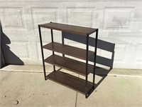 MCM Mid Century Modern Metal Shelf