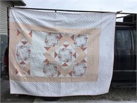 Hand Stitched & Needlepoint Quilt